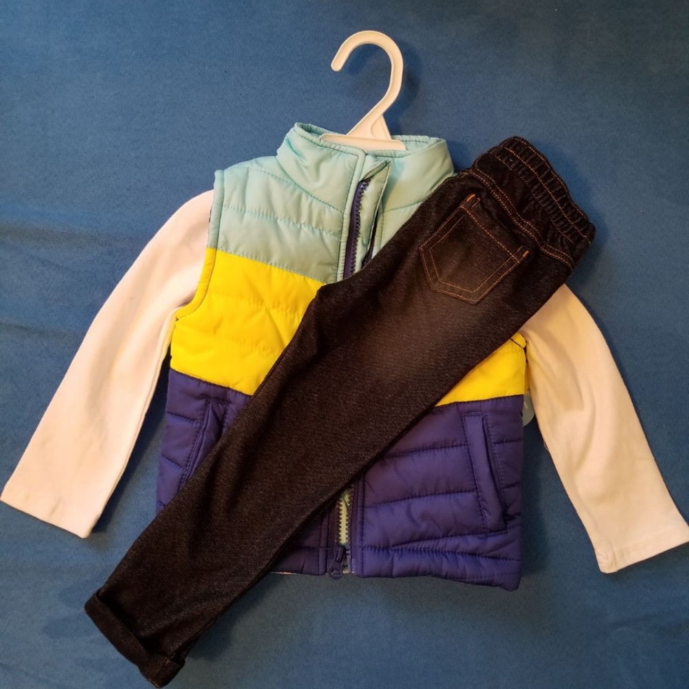 Lightning Bug Toddler boys 3 piece set